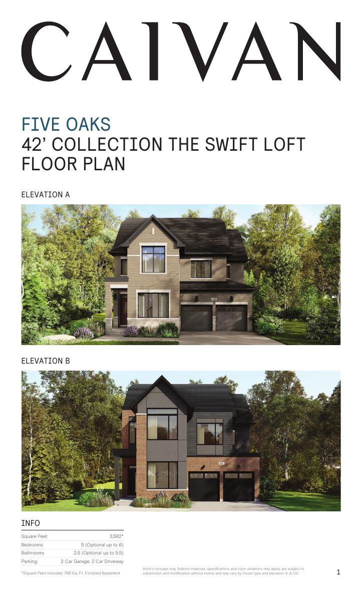 The Swift Loft floor plan