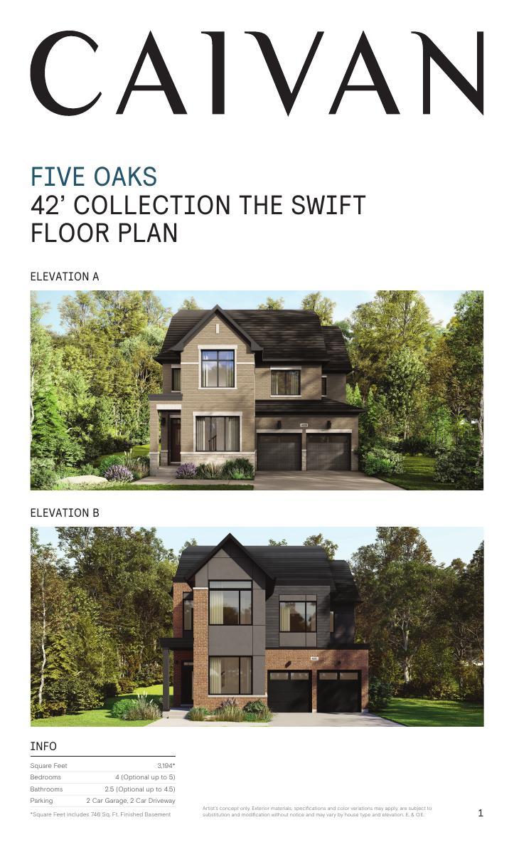 The Swift floor plan