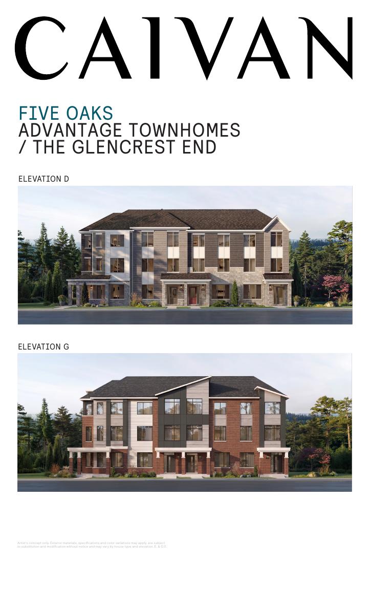 The Glencrest End floor plan