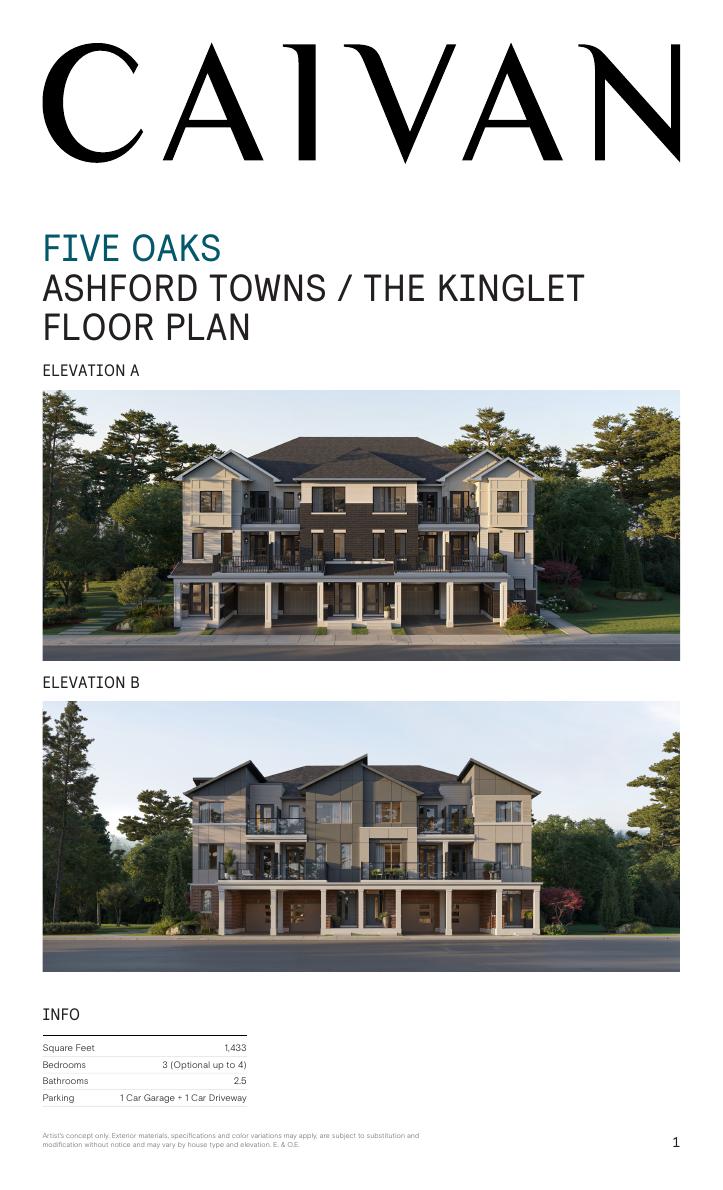 The Kinglet floor plan