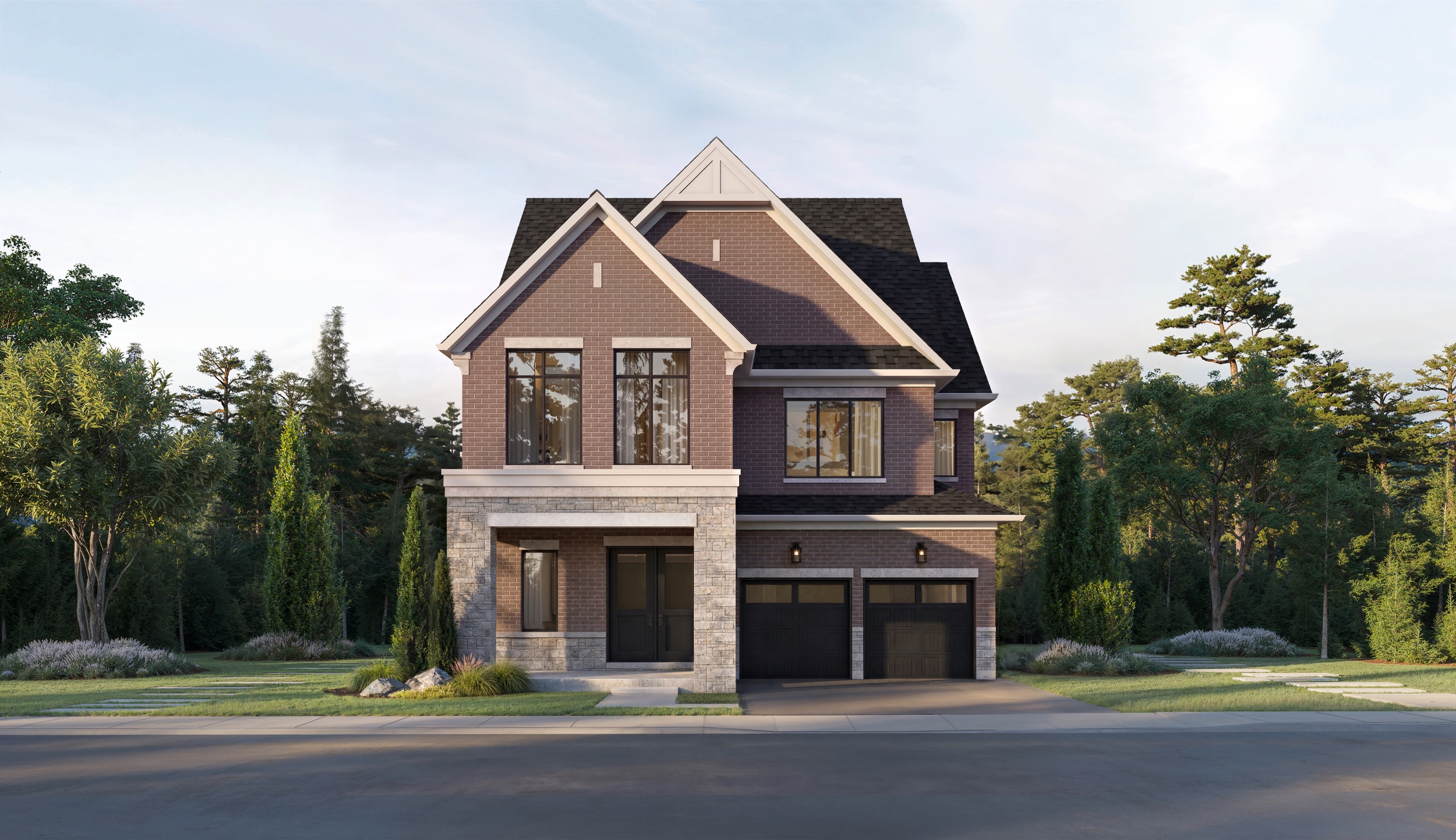 50 foot Singles Collection elevation rendering
